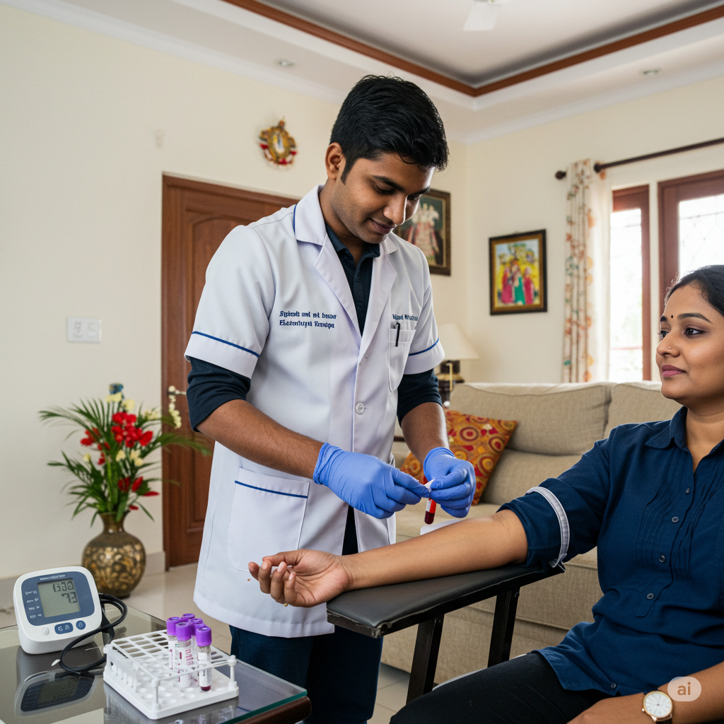 homeblood test elecrolyte